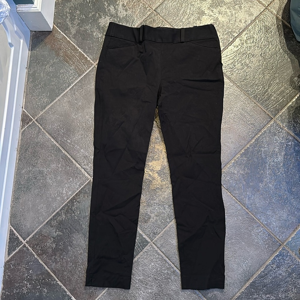 Skinny black dress pants
